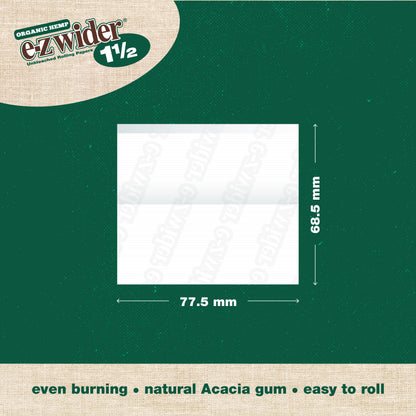 Organic Hemp 1½ Rolling Papers
