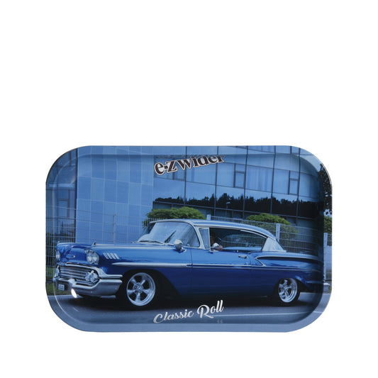 Rolling Tray - Blue Classic